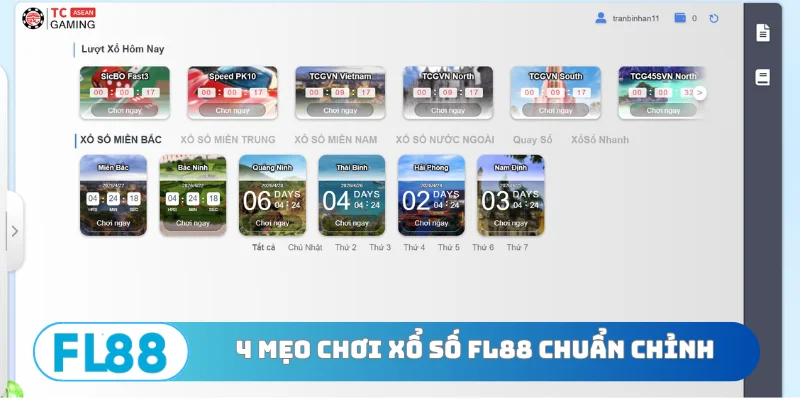 4 mẹo chơi xổ số FL88 chuẩn chỉnh