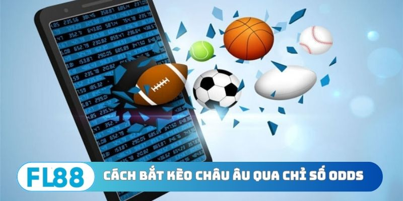 Cách bắt kèo châu Âu qua chỉ số odds