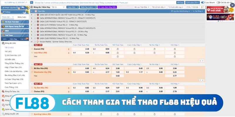 Cách tham gia thể thao FL88 hiệu quả
