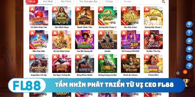 Tầm nhìn phát triển từ vị CEO FL88